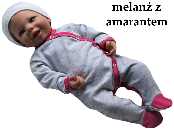 

Pajacyk pajac śpiochy 62 rozpinany bawełniany
