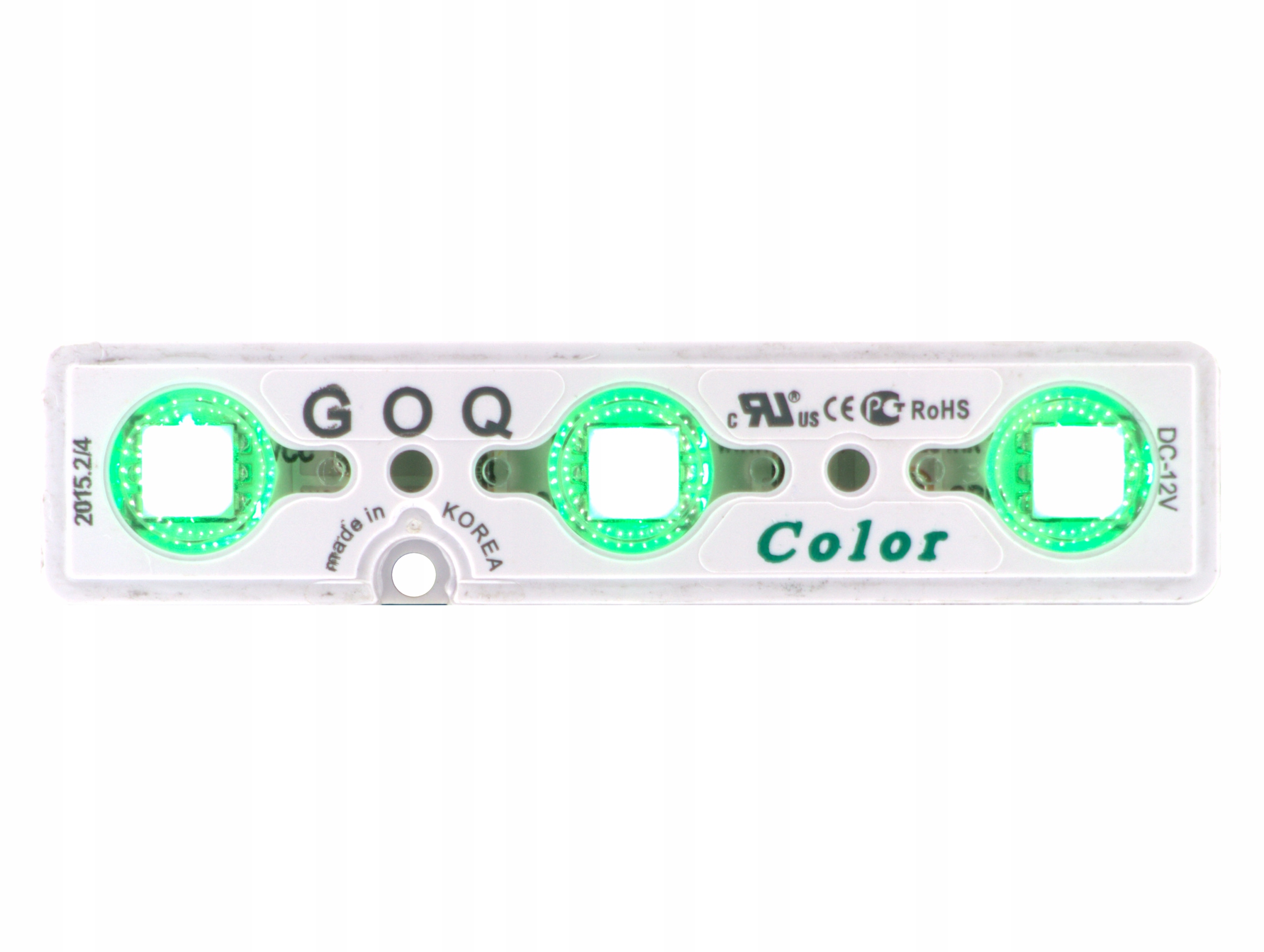 

Moduł Led Goq Chip Samsung IP68 Zielony 0,72W
