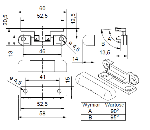 DOCISK ZEWNĘTRZNY szczelne okno nie wieje zewnątrz Marka Medos