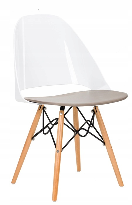 СТУЛ ДЕРЕВЯННЫЙ БЕЛЫЙ ГЛЯНЕЦ БУК FIAMO