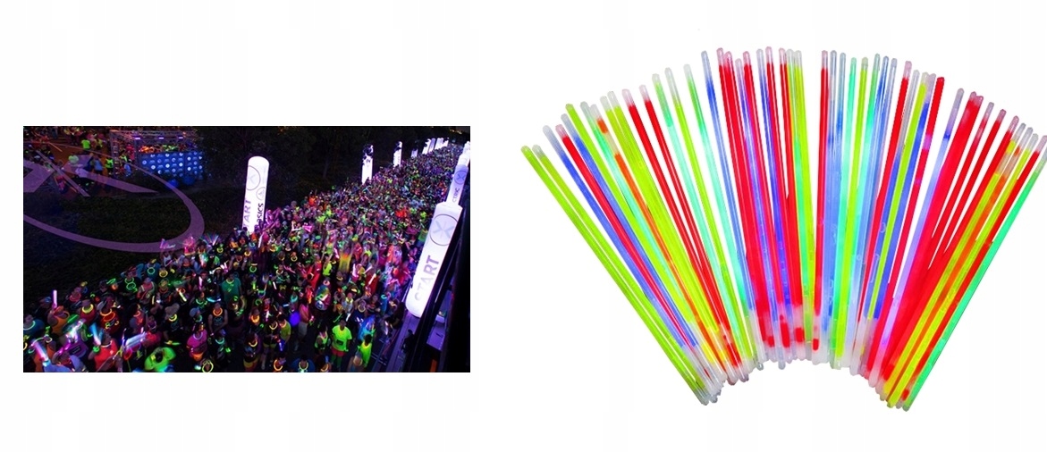 ŚWIECĄCE OPASKI ŚWIATŁO CHEMICZNE LIGHTSTICK HIT Marka inna marka
