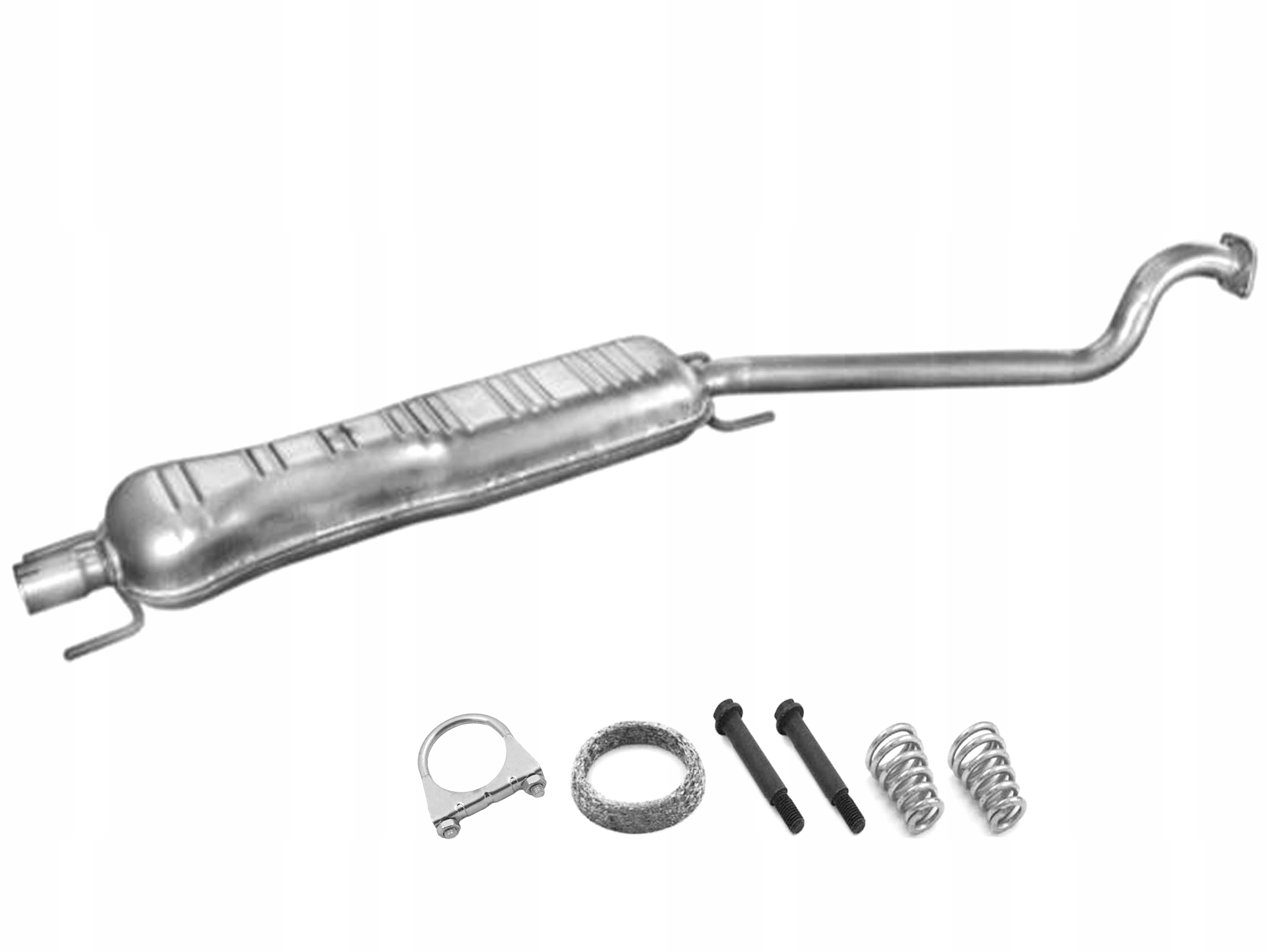 66 - Opel Astra 2-G середній глушник + Доповнення