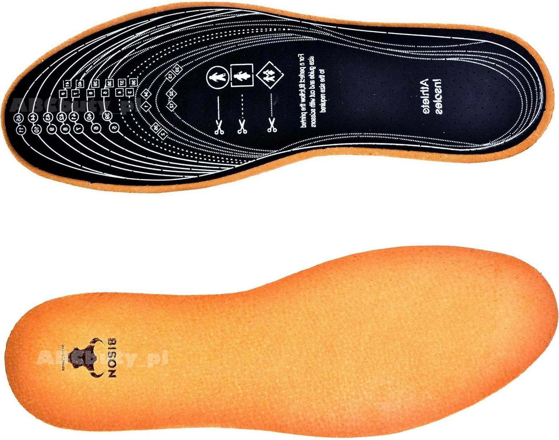 SKÓRZANE DOCINANE WKŁADKI DO BUTÓW LATEKS WĘGIEL ! Grubość 3 mm