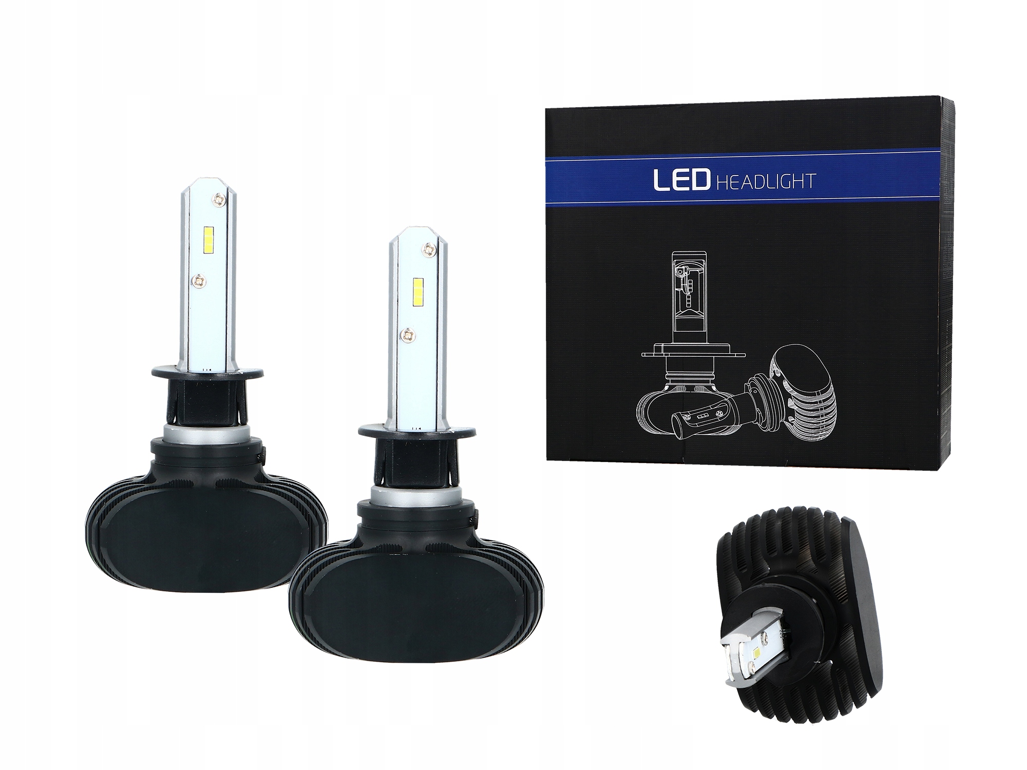 

Zestaw Led H1 Csp 50W żarówki Dzień/noc 8000LM
