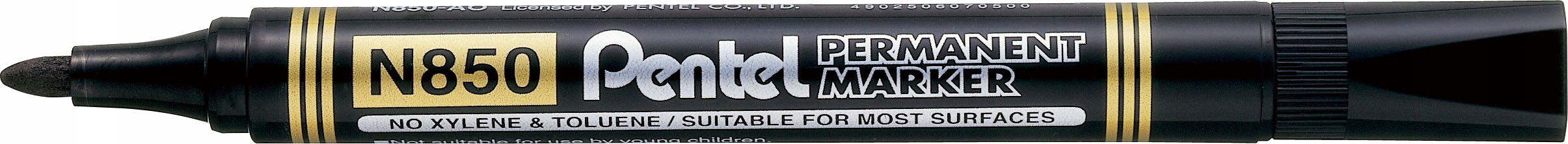 

Marker Pentel permanentny okrągły czarny