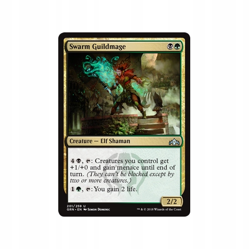 Mtg 4x Swarm Guildmage (Uncommon)