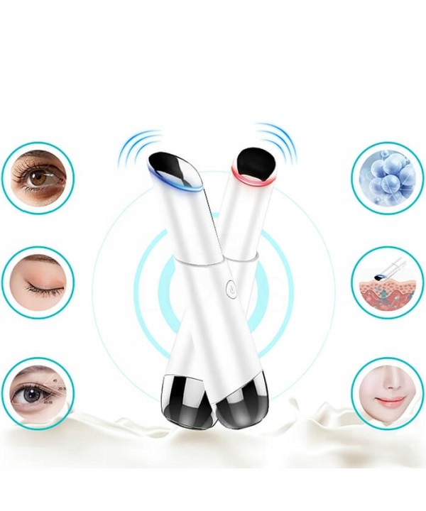 Mini masażer ultradźwiękowy do twarzy 4w1