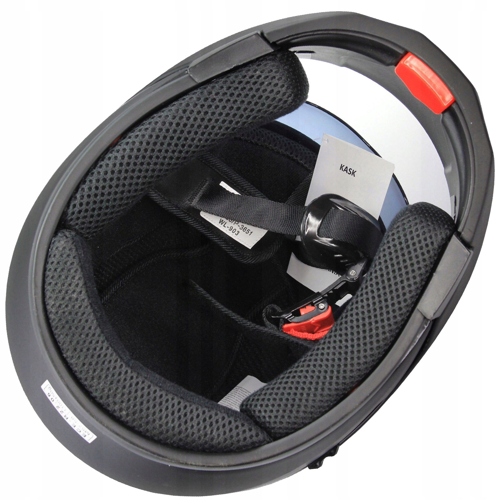 KASK MOTOCYKLOWY FLIP-UP MOTOR SKUTER BLENDA XL Typ Szczękowe / Modułowe