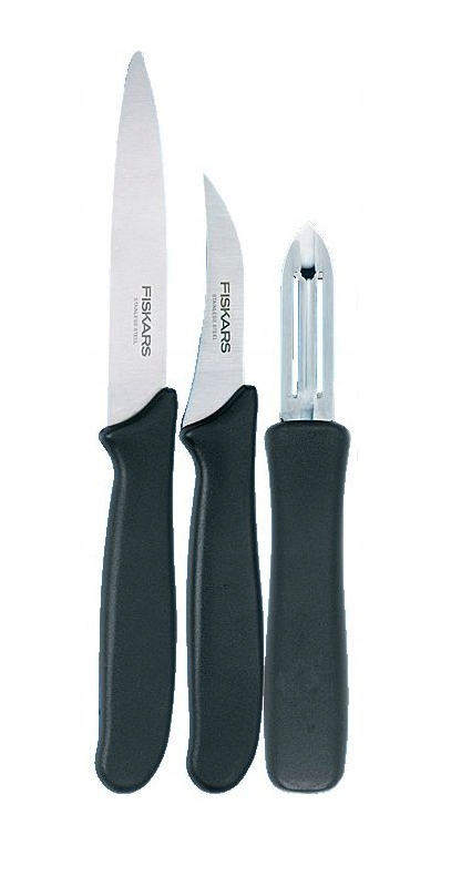 

Komplet noży w pudełku Fiskars Essential 3 szt.