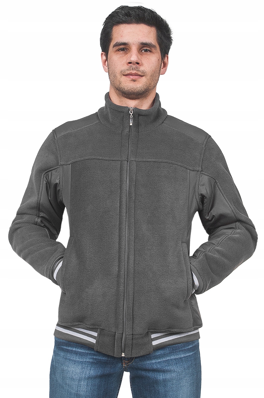 

Bluza Polarowa Męska Kurtka Polar MAX03 XXL grafit