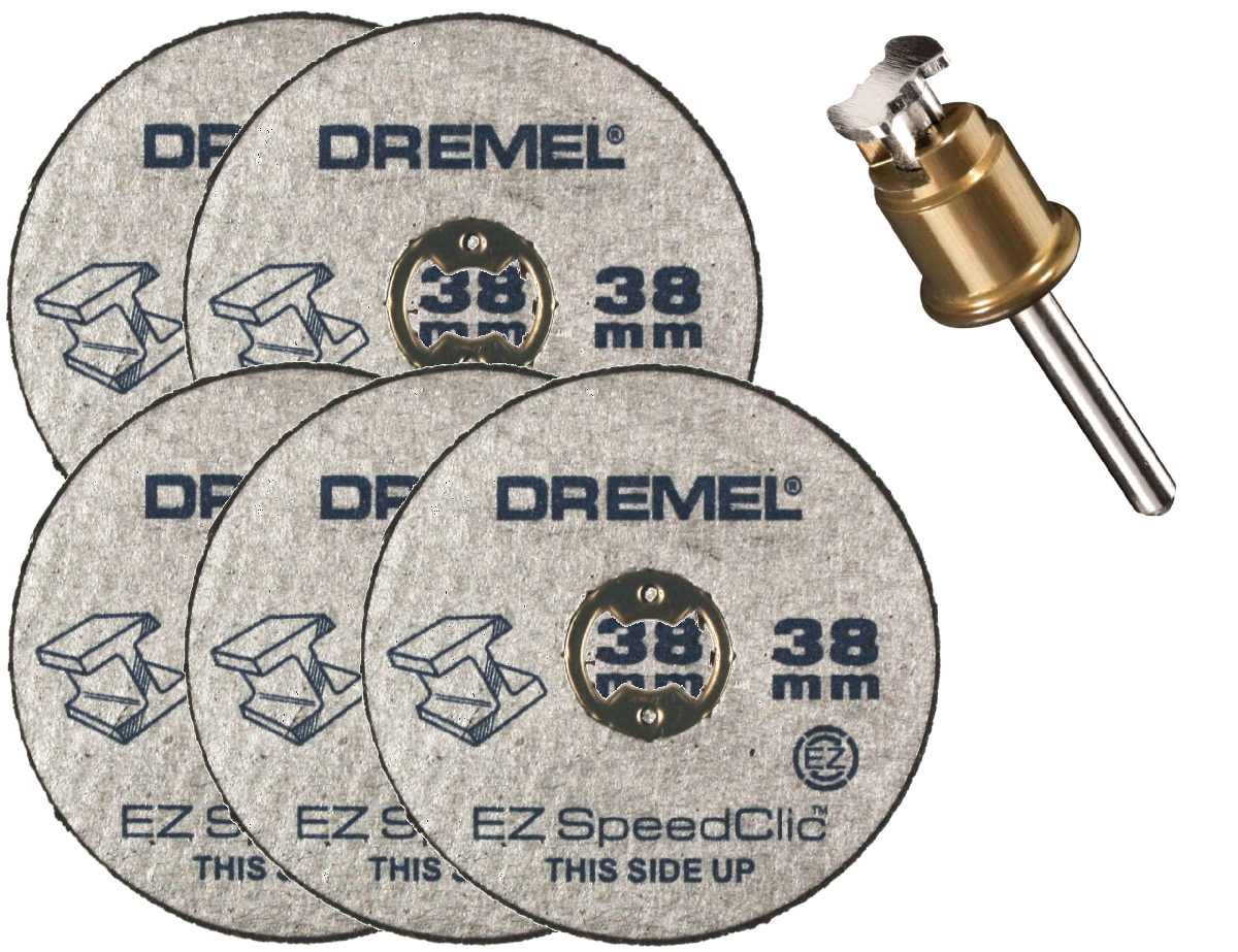 

Trzpień SC402 5 Tarcz SC456 Ez SpeedClic Dremel