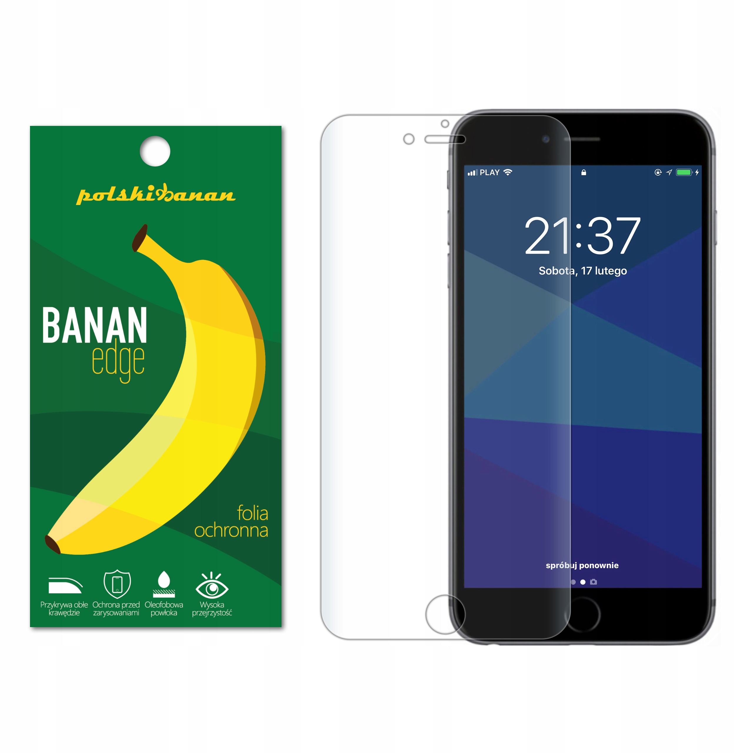 

Folia Ochronna do iPhone 6 Plus / iPhone 6s Plus
