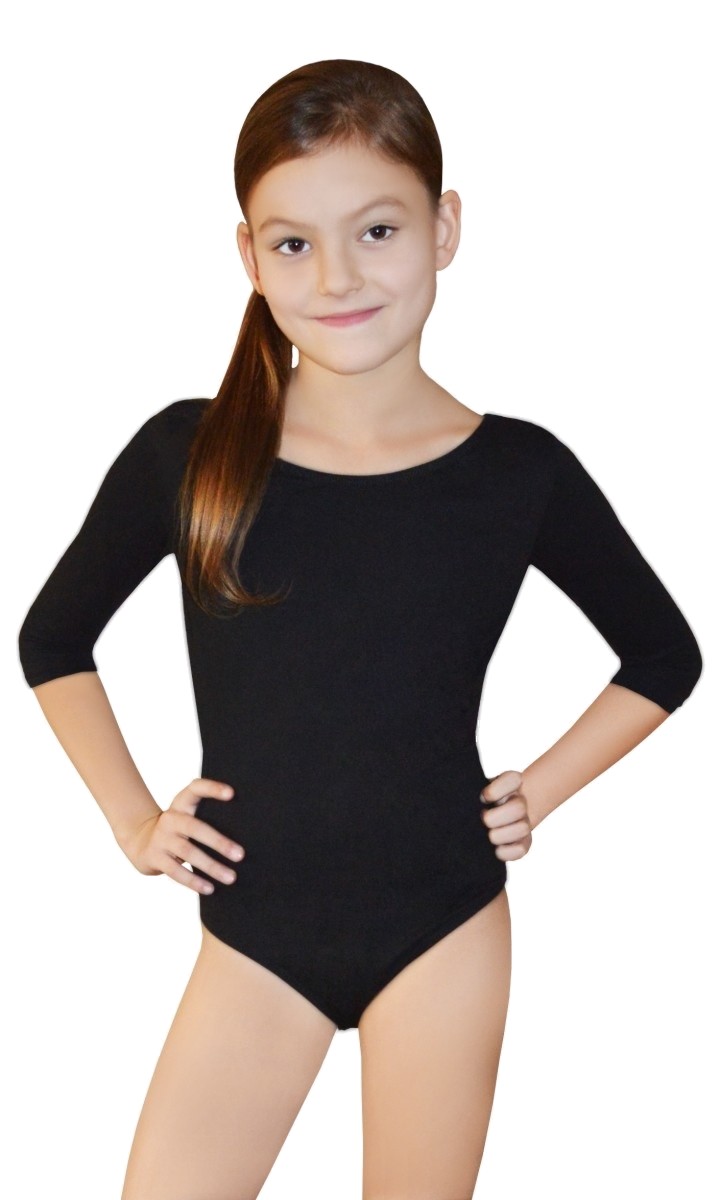 

Body Gimnastyczne balet rytmika 3/4 Czarne r. 116