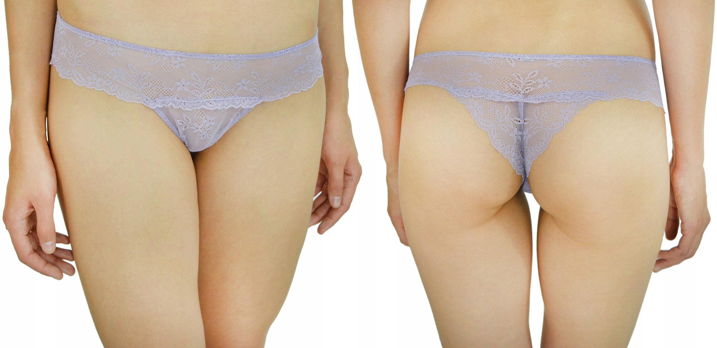 

Intimissimi stringi fioletowe koronkowe S