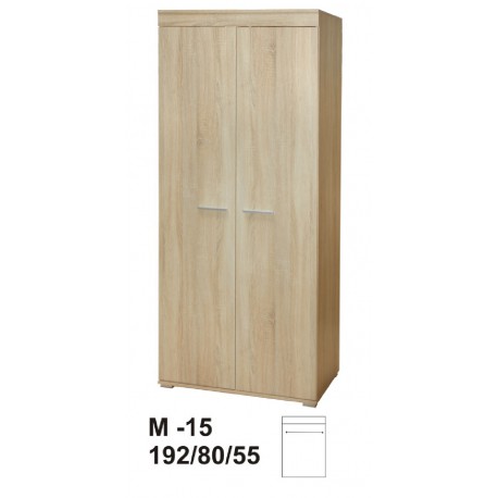 ZESTAW MEBLI 3 x KOMODA+SZAFA+WITRYNA dąb sonoma Marka inna