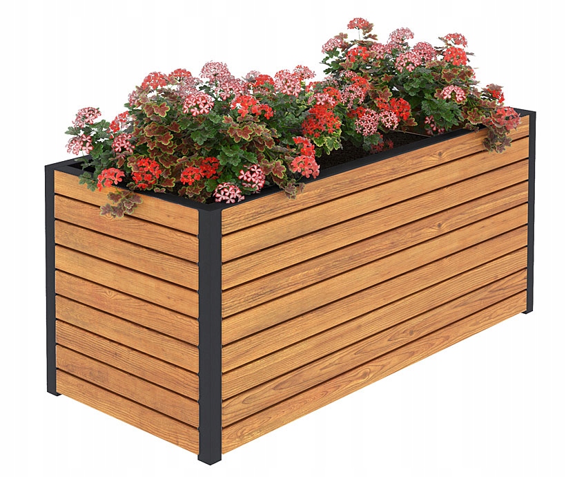 NOWOCZESNA == DONICA == SKRZYNKA DREWNIANA = TARAS Linia Elior