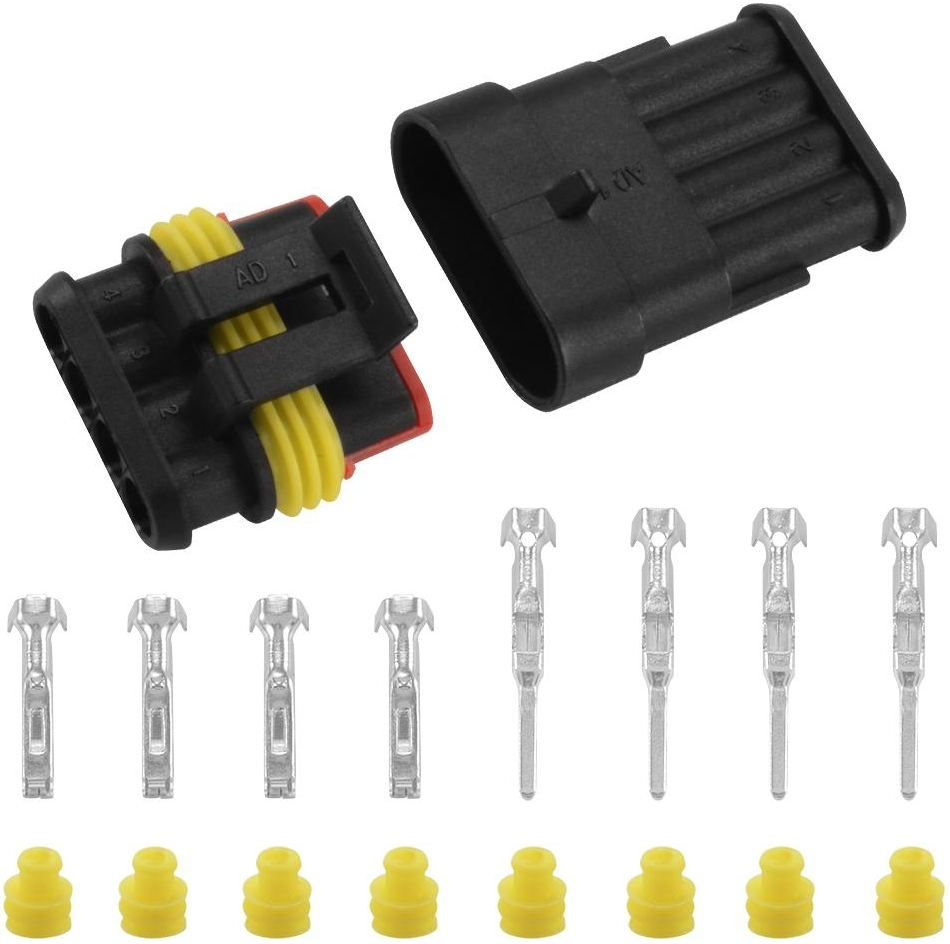 

Złącze Superseal wtyk gniazdo 4 PIN_________Z004