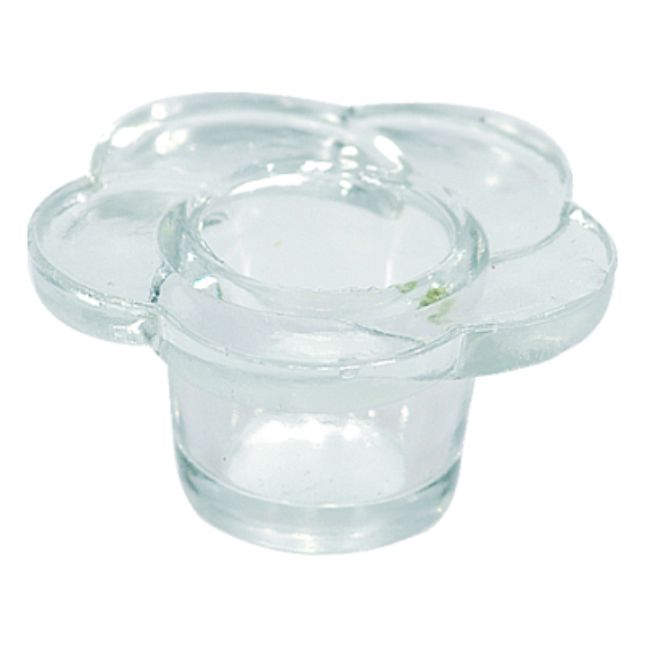 100ks Skleněná sklenička liquid henna květina