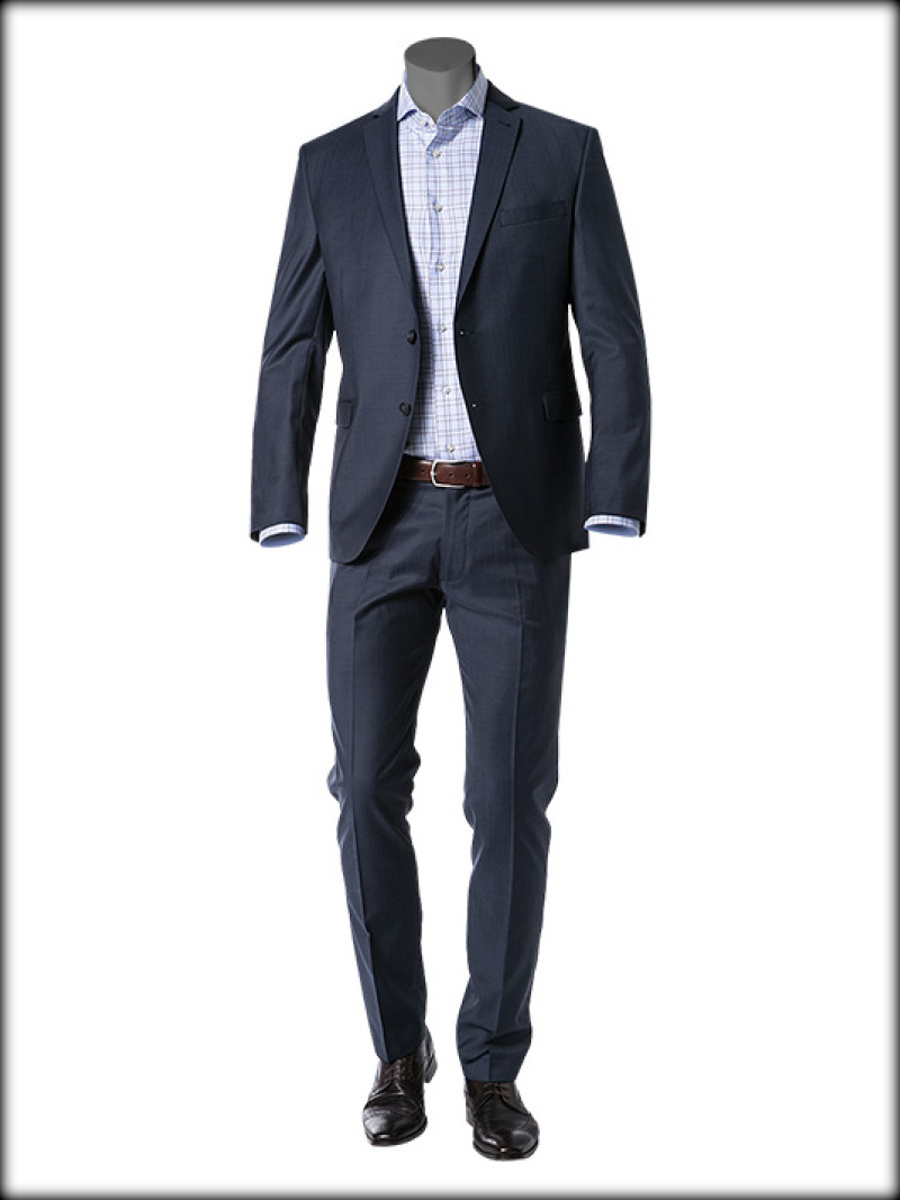 CINQUE CIMOTELLI SLIM FIT GRAPHYTE NAVY SUIT r 48 Marka inna