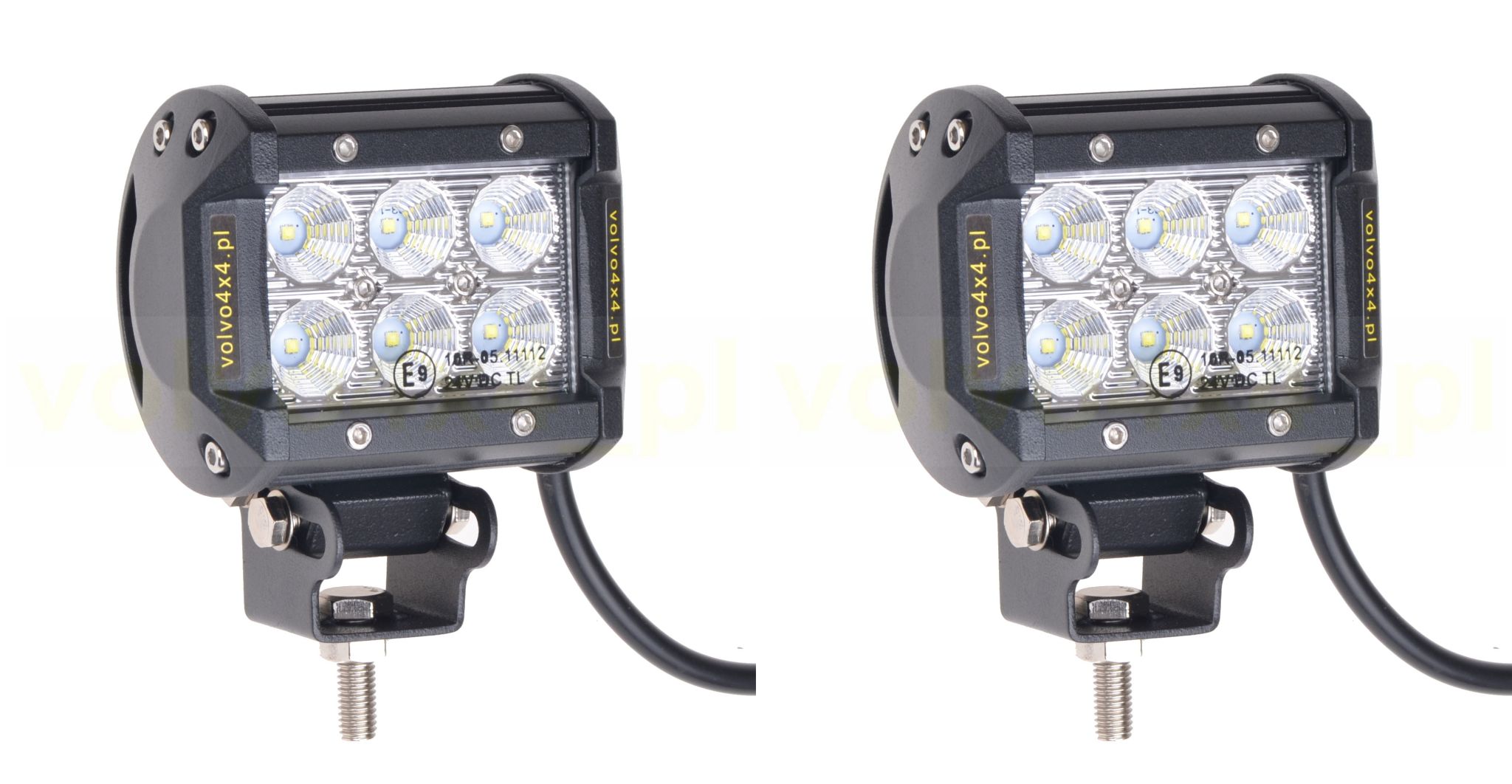 

Lampy Przednie Robocze 2x 18W Hp Led Melex Widlak