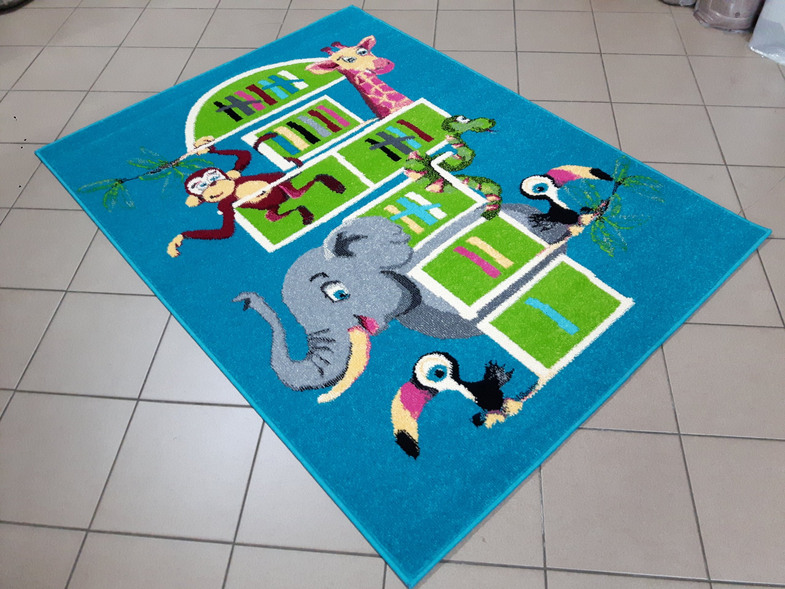 Dywan FUNKY TOP 200x280 TOM szmaragd gra w klasy Kod producenta Agnella Funky