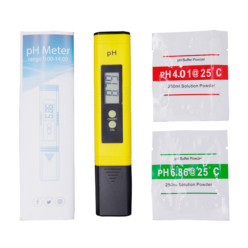 

Miernik pH-Metr 02 solidny elektroniczny +2 bufory