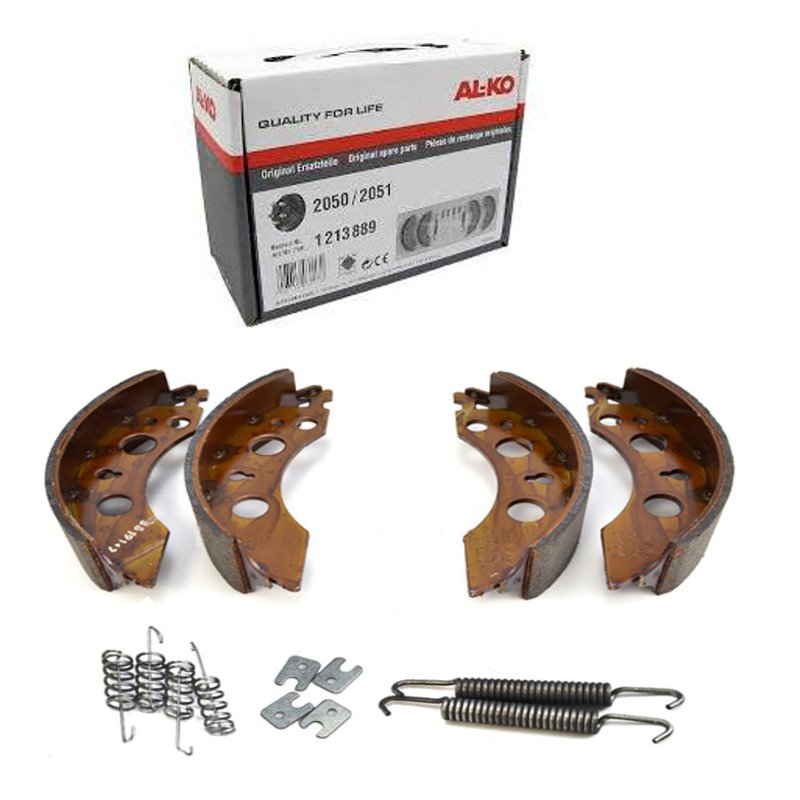 1213889 - Гальмівні колодки в зборі вісь Alko 200x50 оригінал