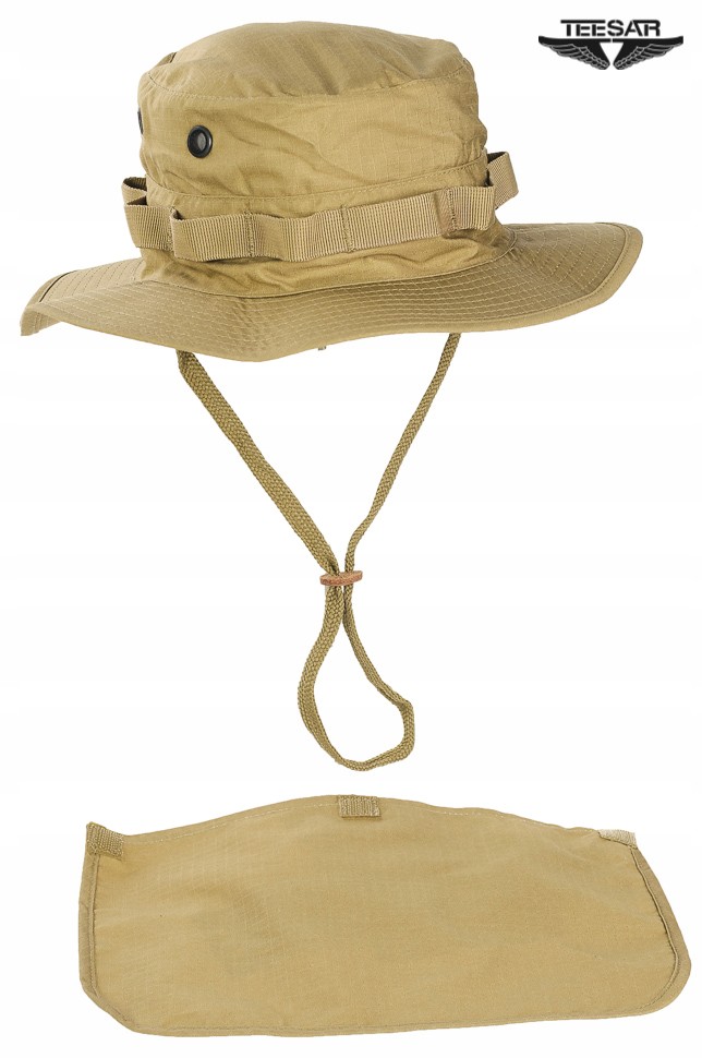 KAPELUSZ Brytyjski z Nakarczkiem Coyote XXL / 62cm Rozmiar XXL