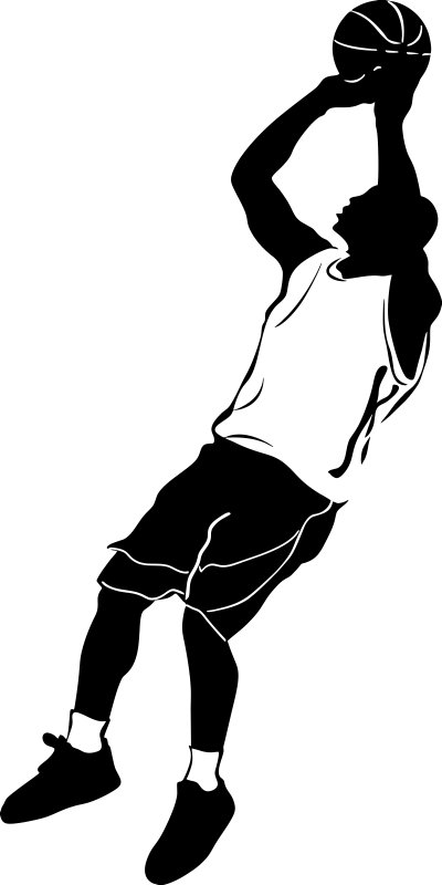 

Naklejka na ścianę Sport Koszykarz Piłka 200 cm