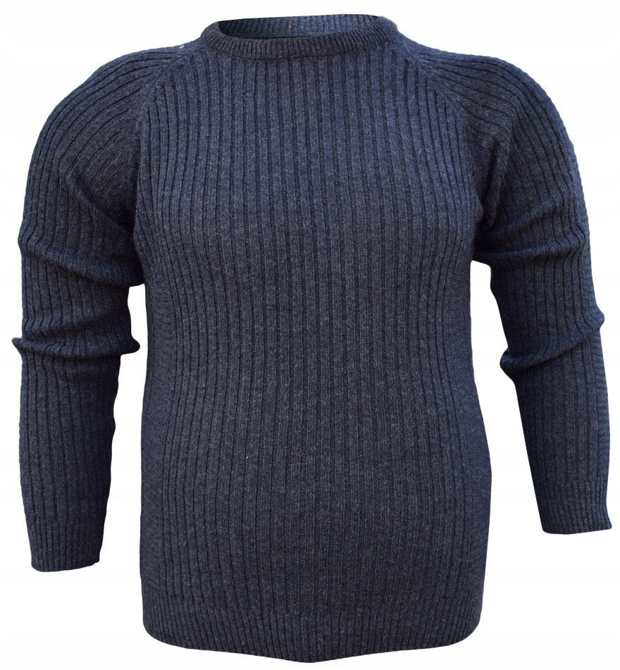 

03 031 Sweter Męski Półgolf Niebieski Roz. 3XL