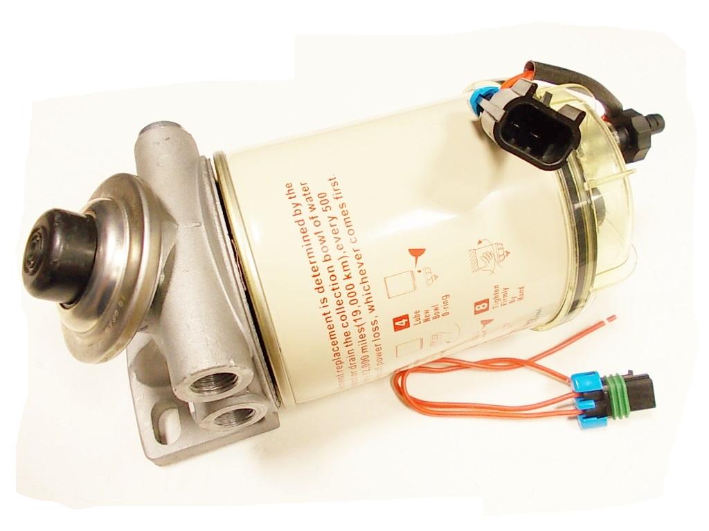 YY370 - ПАЛИВНИЙ СЕПАРАТОР З НАГРІВАЧЕМ VOLVO FH12 УНІВЕРСАЛЬНИЙ