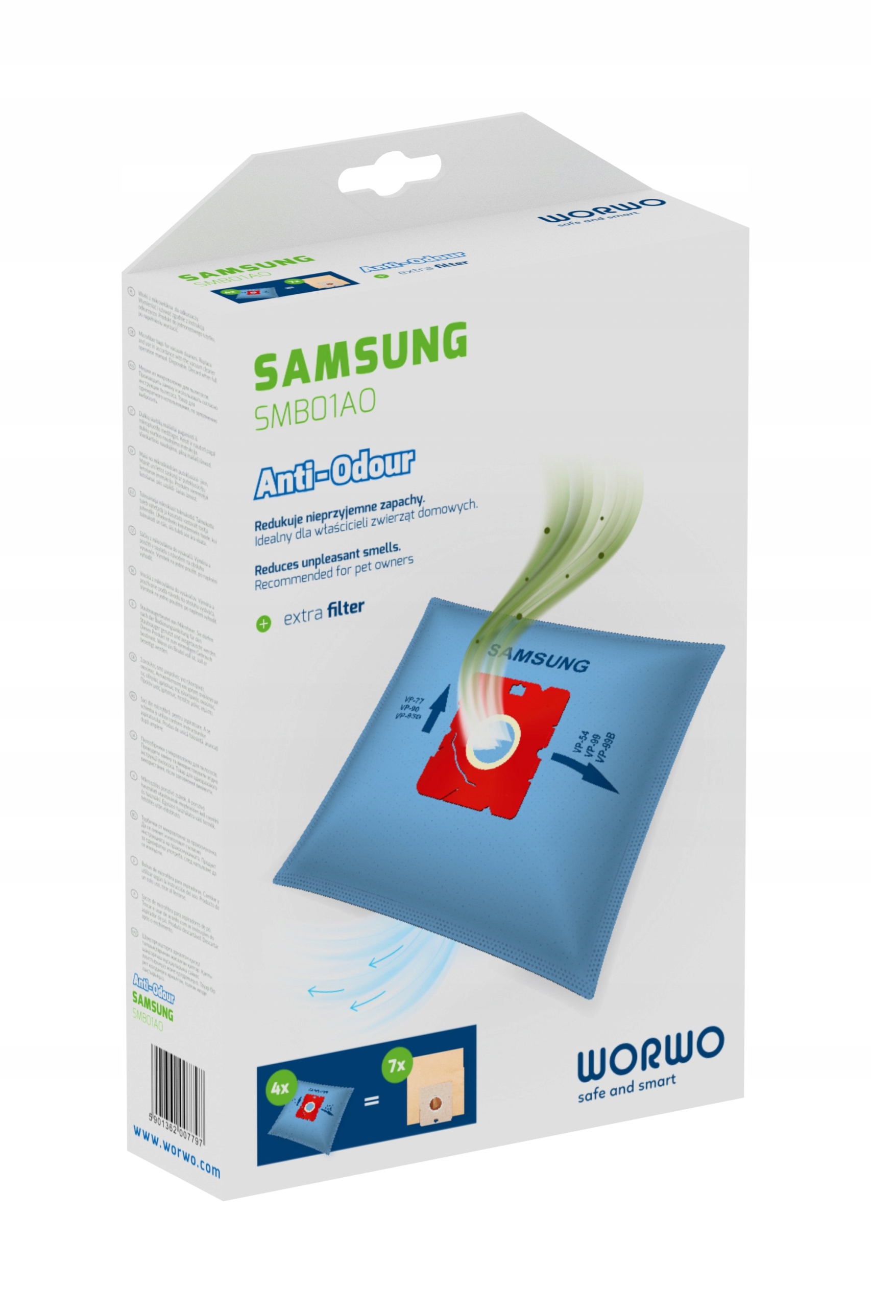 

Mountain Samsung Worki 4 Do Odkurzacza VP99 Filtr