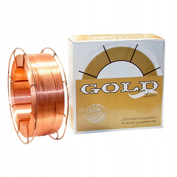 

Drut spawalniczy SG2 0,8mm 15kg Gold