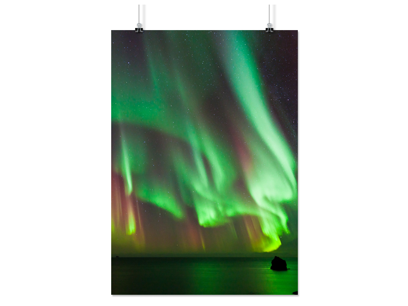 

Plakat Zorza Polarna 90x60 CM 12 Wzorów Matowy