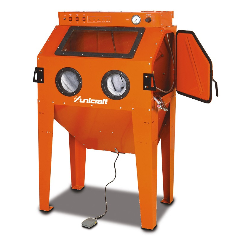 Piaskarka kabinowa do piaskowania 310 L UNICRAFT SSK 2,5