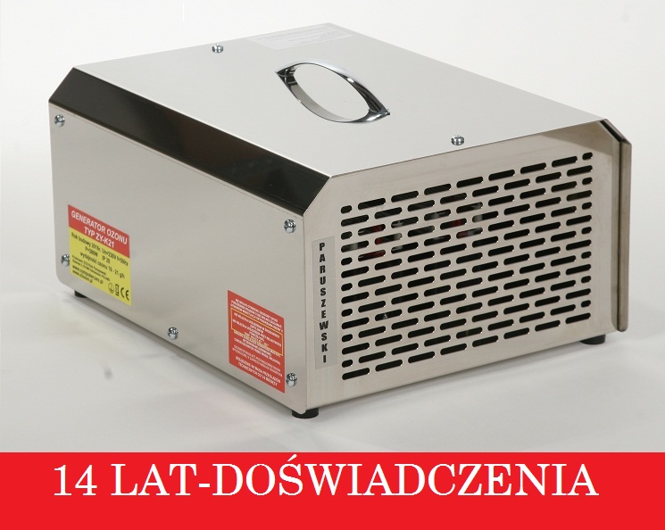 OZONATOR POLSKI GENERATOR OZONU 21 g/h++ Marka ECS