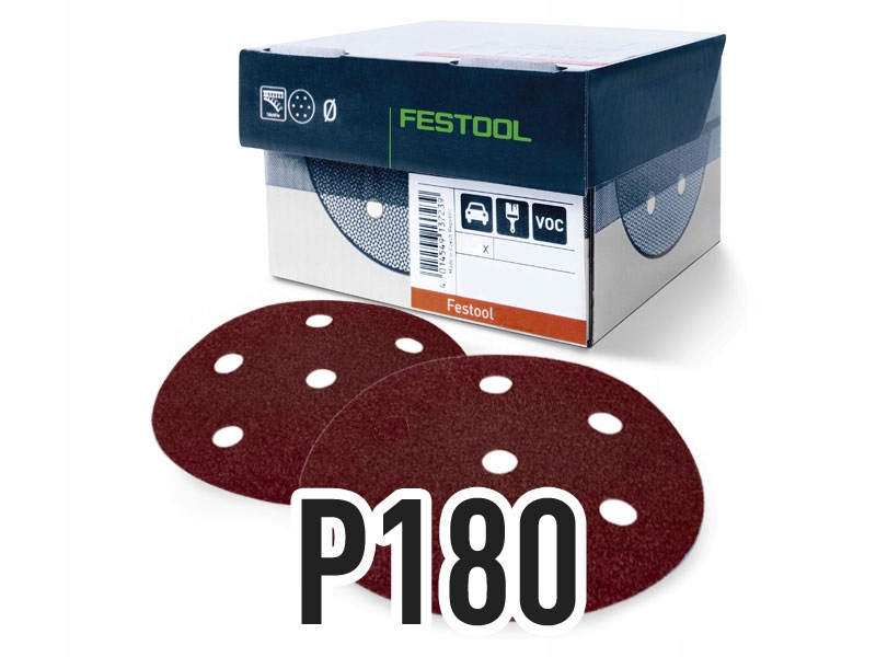 

Festool Krążki ścierne Rubin 2 90 mm P180 499083