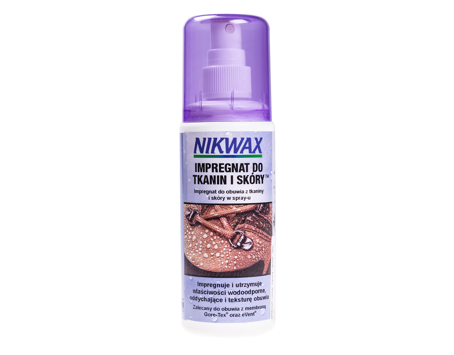Nikwax Tkanina i Skóra Spray-On 125 ml Impregnat do obuwia