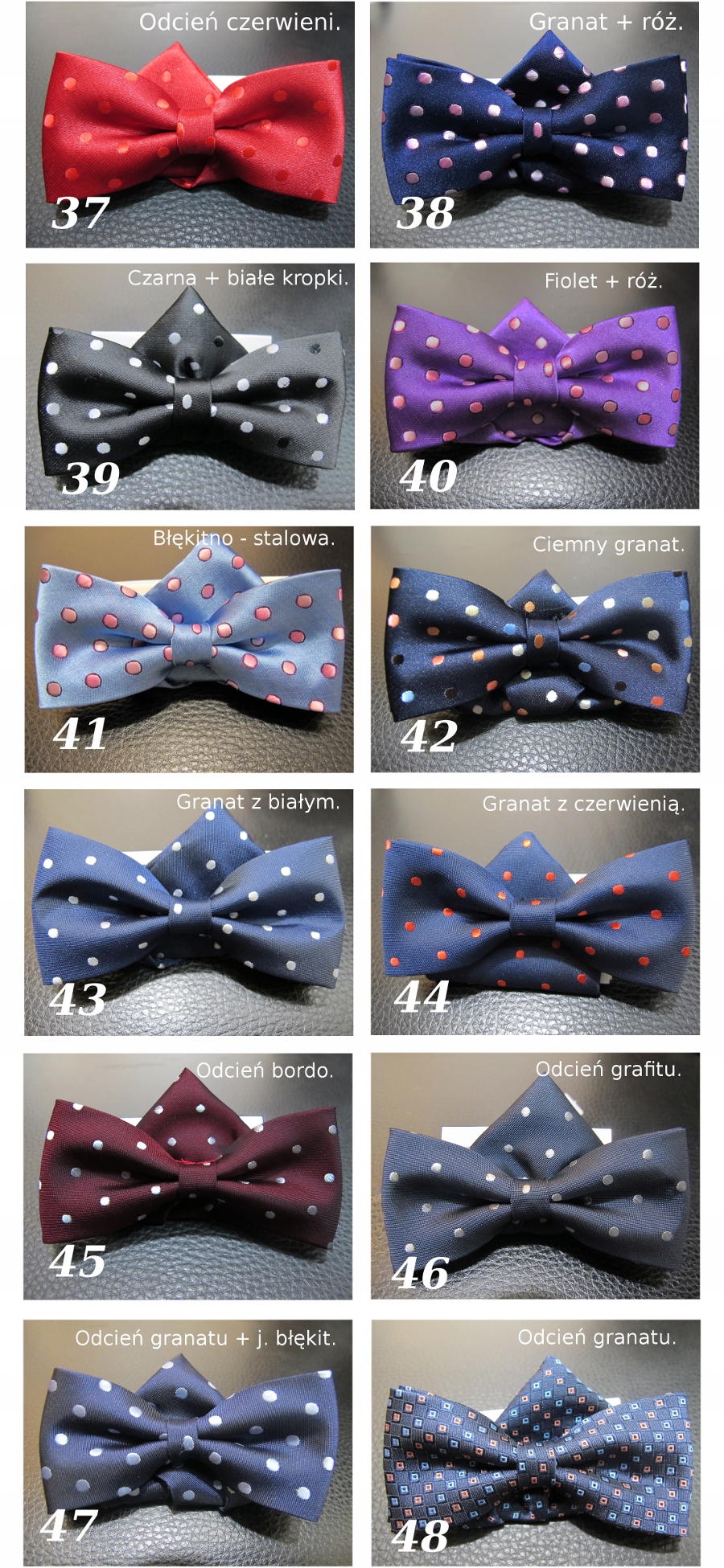 MUSZKA dziecięca MUCHA chłopięca 3-10 LAT WZORY Płeć Chłopcy