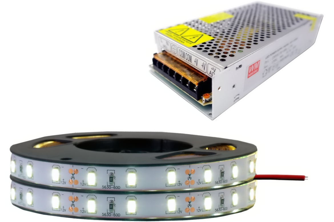 Set páska 300LED strop 5630 bílá Přírodní 10 m