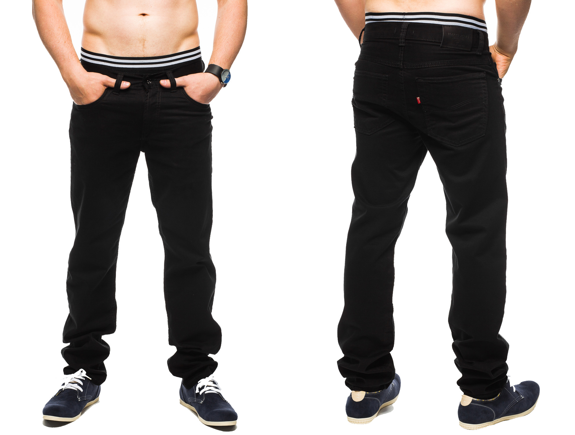 SPODNIE MĘSKIE CHINOSY VANKEL JEANS 561 - 130cm/L32