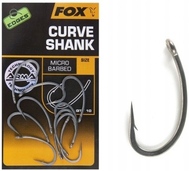 

Haczyki Fox Curve Shank Roz. 8 Arma Point CHK195