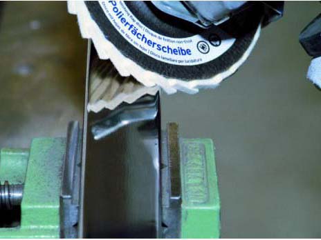 TARCZA POLERSKA LISTKOWA FILCOWA LAMELKA FILC 125 Kod producenta 236144