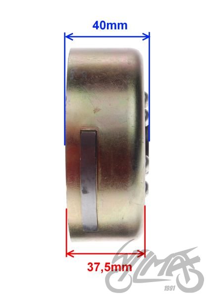 KOŁO MAGNESOWE 3XG ZIPP OTIS 2T KEEWAY ROMET EOS Producent Wilmat