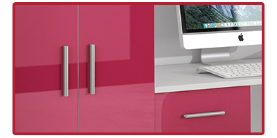 Łóżko piętrowe RAJ 4S - 7 kolorów w połysku Długość 120 cm