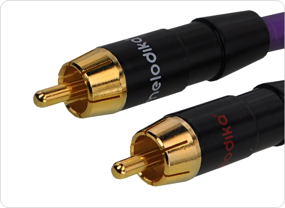 Kabel przewód do subwoofera Melodika MDSW100 standardowy RCA - RCA 10 m Marka Melodika