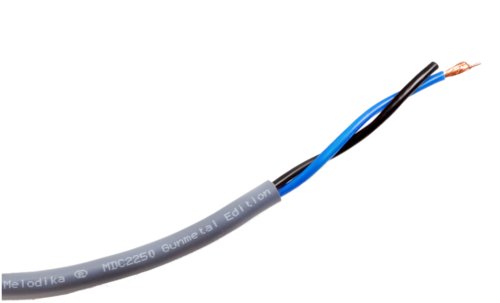 Melodika MDSC2540G Gunmetal reproduktorový kabel 2x2,5 mm2 4 m 2ks