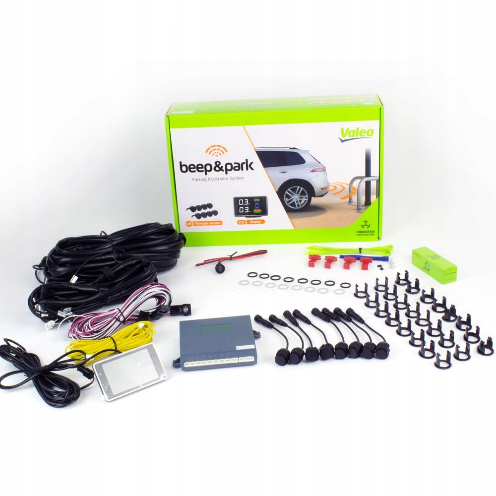 ORYGINALNE CZUJNIKI PARKOWANIA VALEO PRZOD I TYL Model VALEO