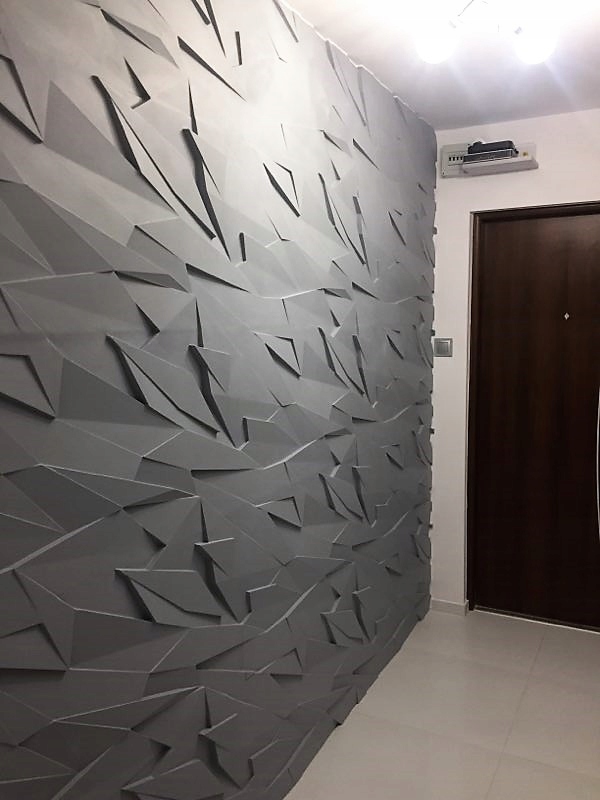 PANELE gipsowe Panel gipsowy kamień dekoracyjny Panele ścienne 3D Jednostka sprzedaży sztuka