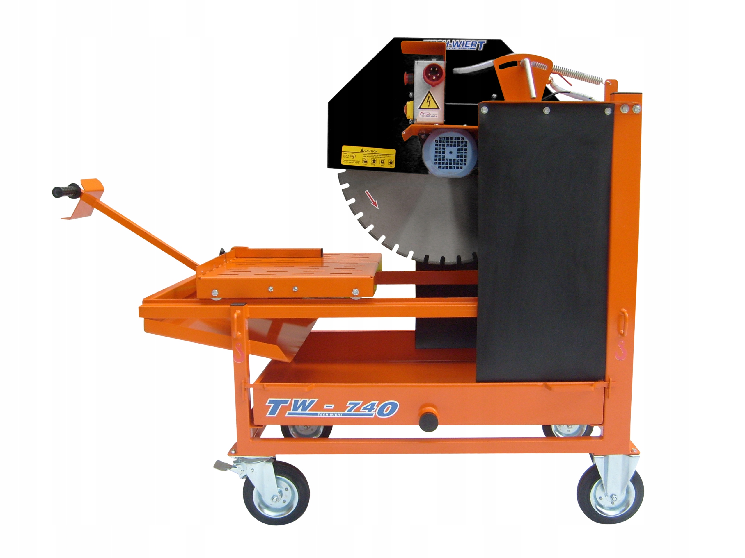 PIŁA PRZECINARKA STOŁOWA BUDOWLANA DO PUSTAKÓW Zasilanie elektryczne